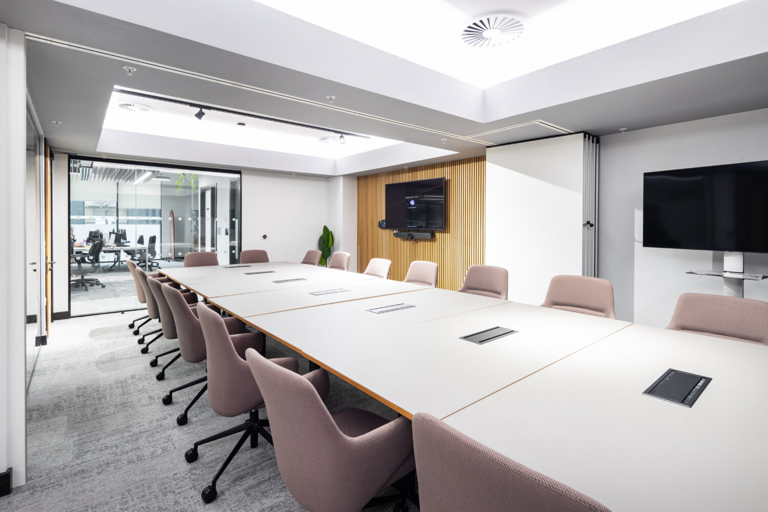 Oldham Spindles Workspace - Reimagined interior for a 6,000 sqft co-working hub.