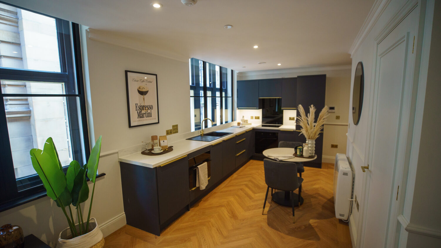 King Street, Manchester - Interior design for 24 luxury apartments.