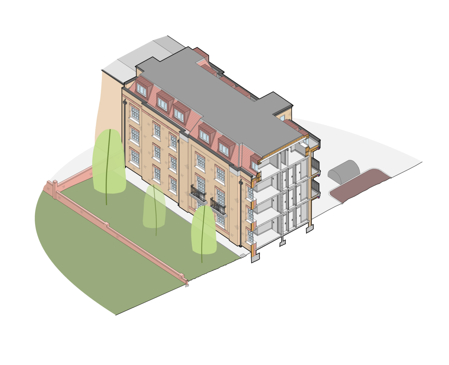 Talbot House, London - a 79 home retrofit project on a 1930s/40s building.