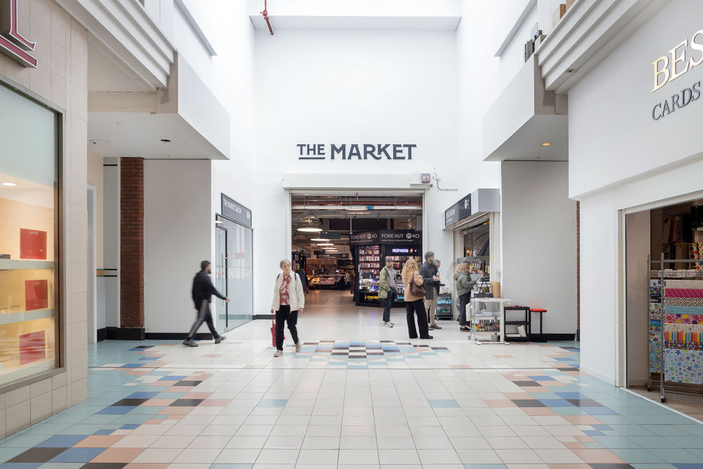Entrance to the market