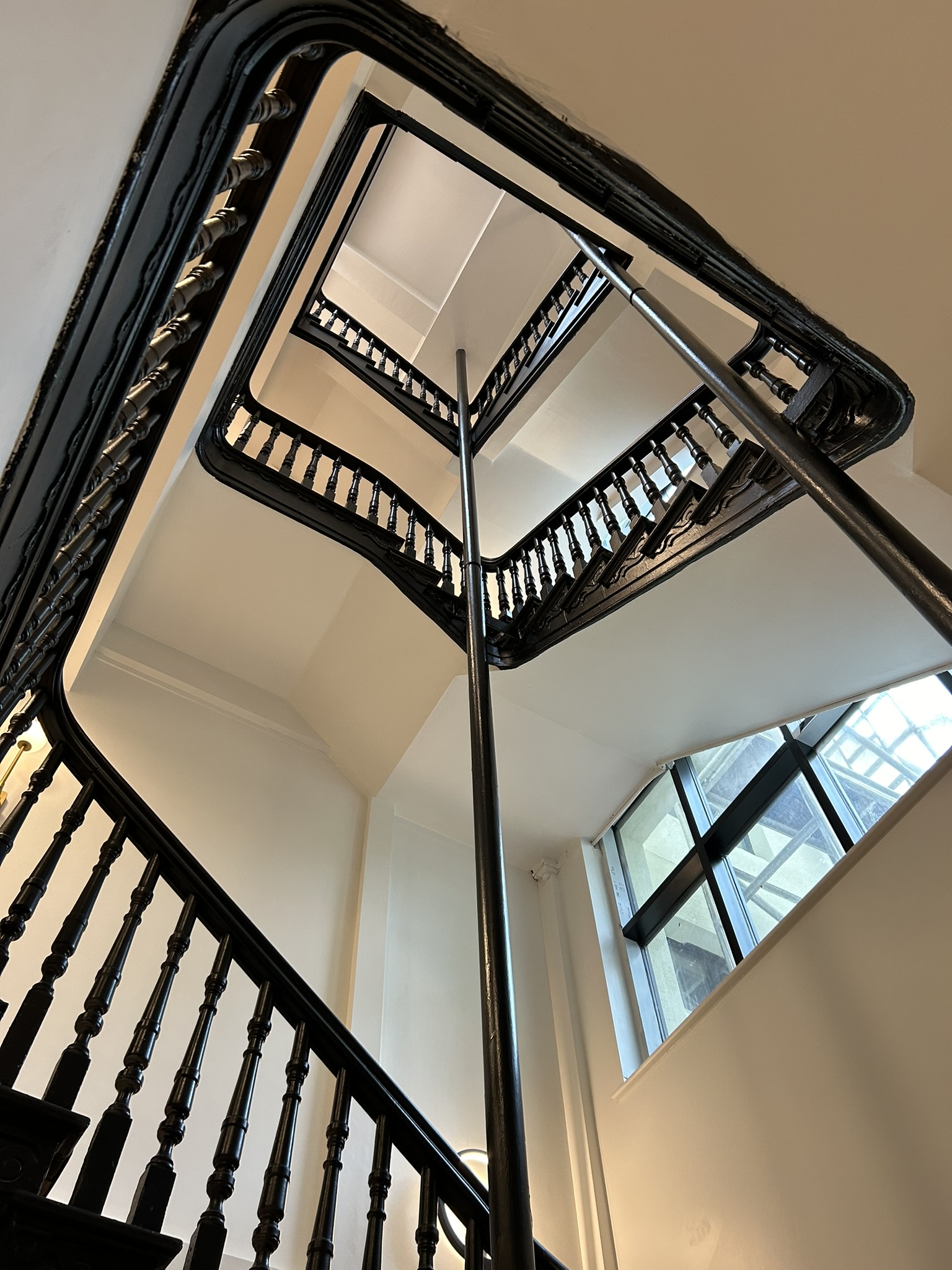 Restored stairwell