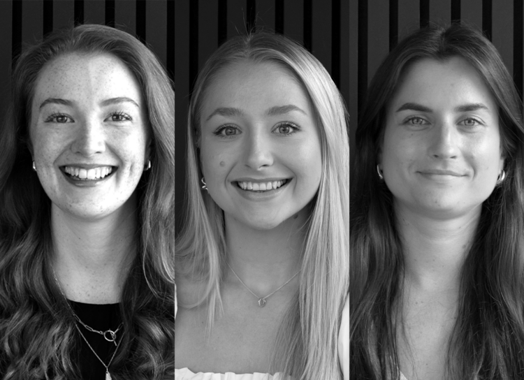 Member of our Equality Diversity and Inclusion Champions, Architects, Maddie Woodhead, Eleanor Strange and Kate Silvester